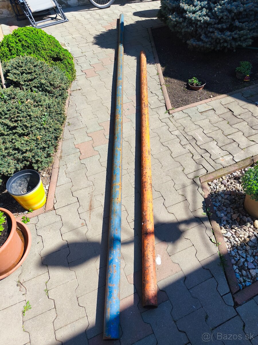 Ocelové rúry bezšvové čierne - 6