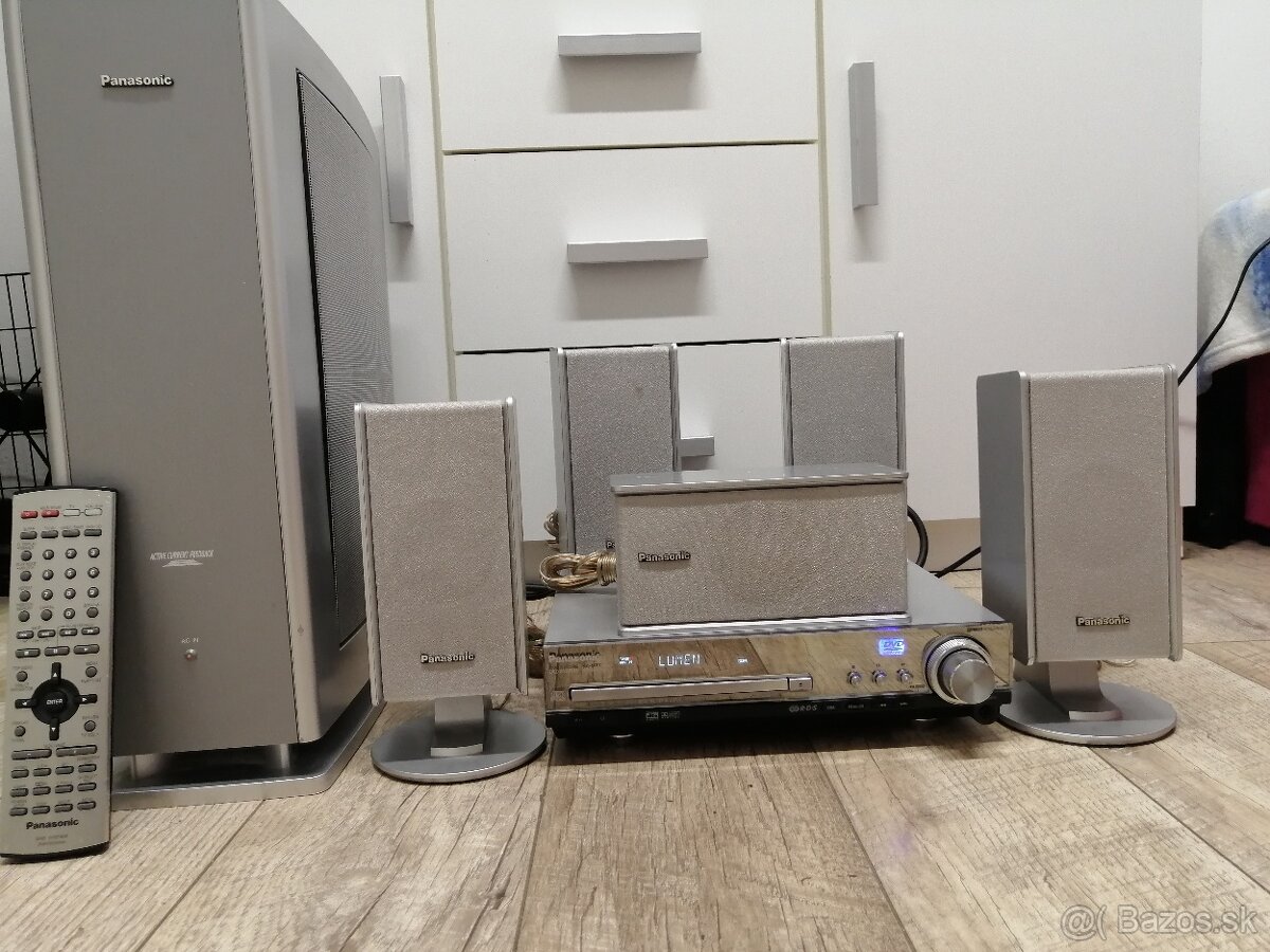 PANASONIC domáce kino 5,1 - 6