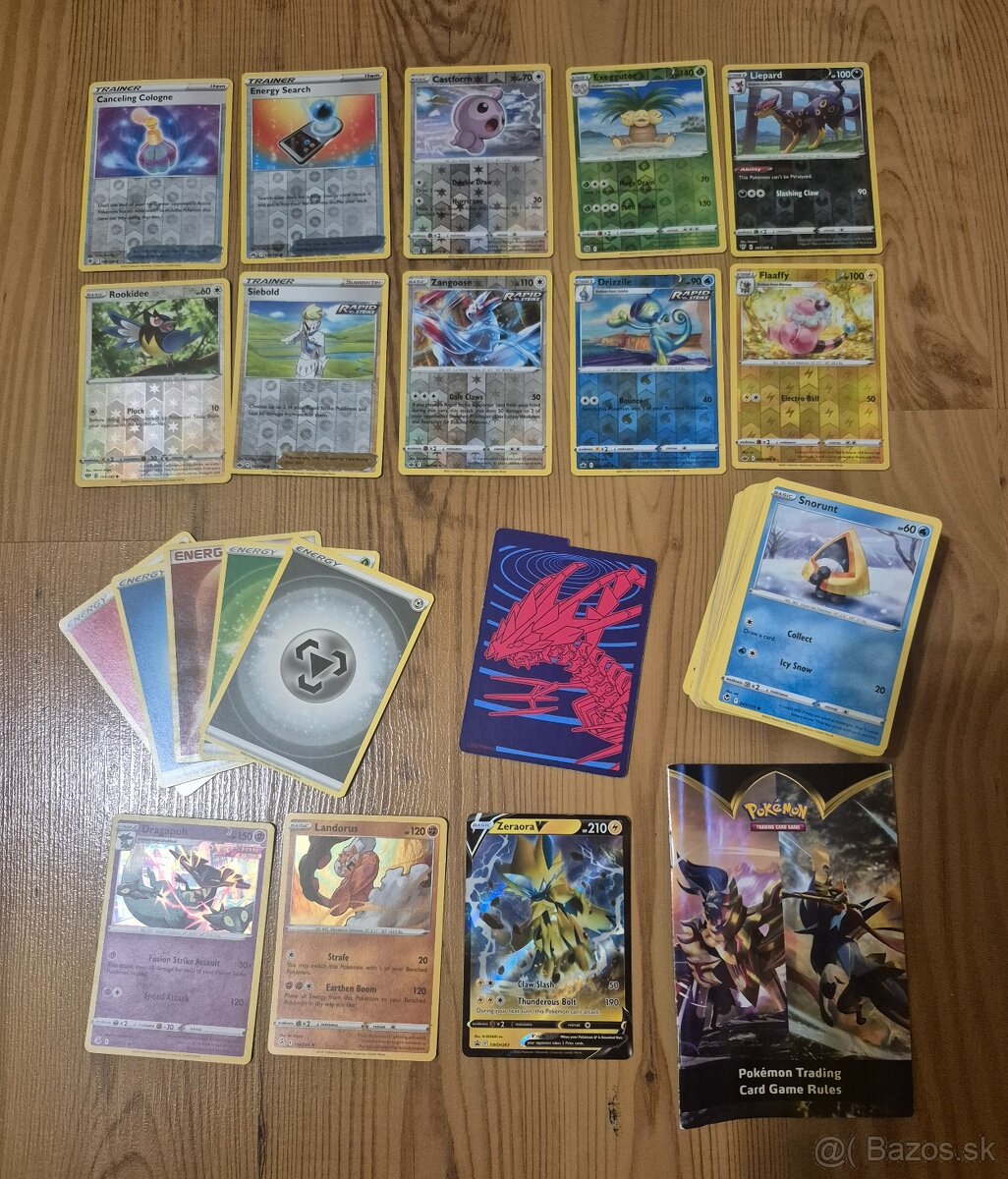 Pokemon mix roznych kariet + doplnkov - 6