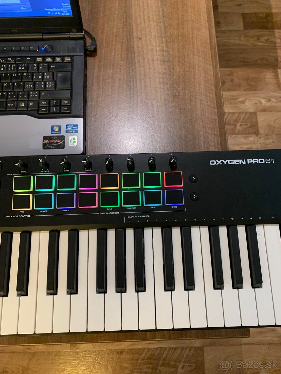 Predám MIDI keyboard s pedálom - 6