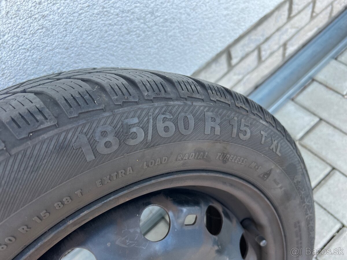 Zimná sada 5x100 R15 185/60 R15 - 6