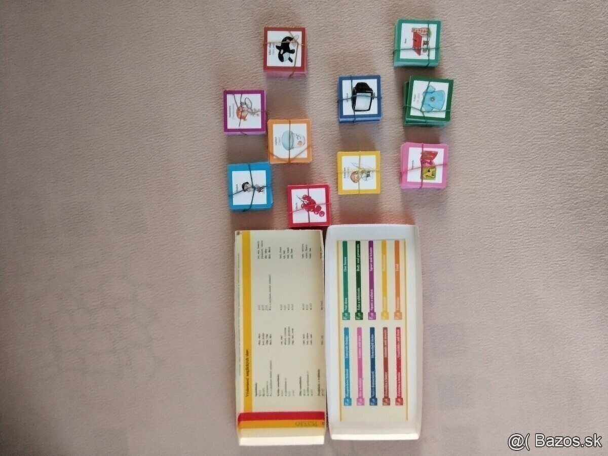 Slovensko - anglické pexeso - 6