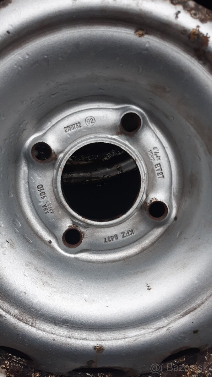 Zimné pneumatiky 205/65R15 4x108 peugeot Citroën - 6