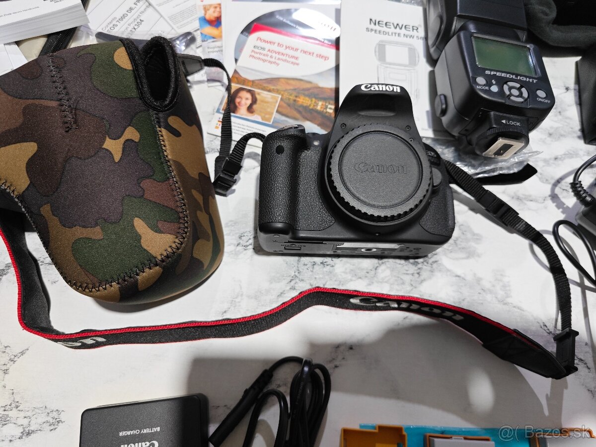 Zrkadlovka Canon EOS 700 D + príslušenstvo - 6