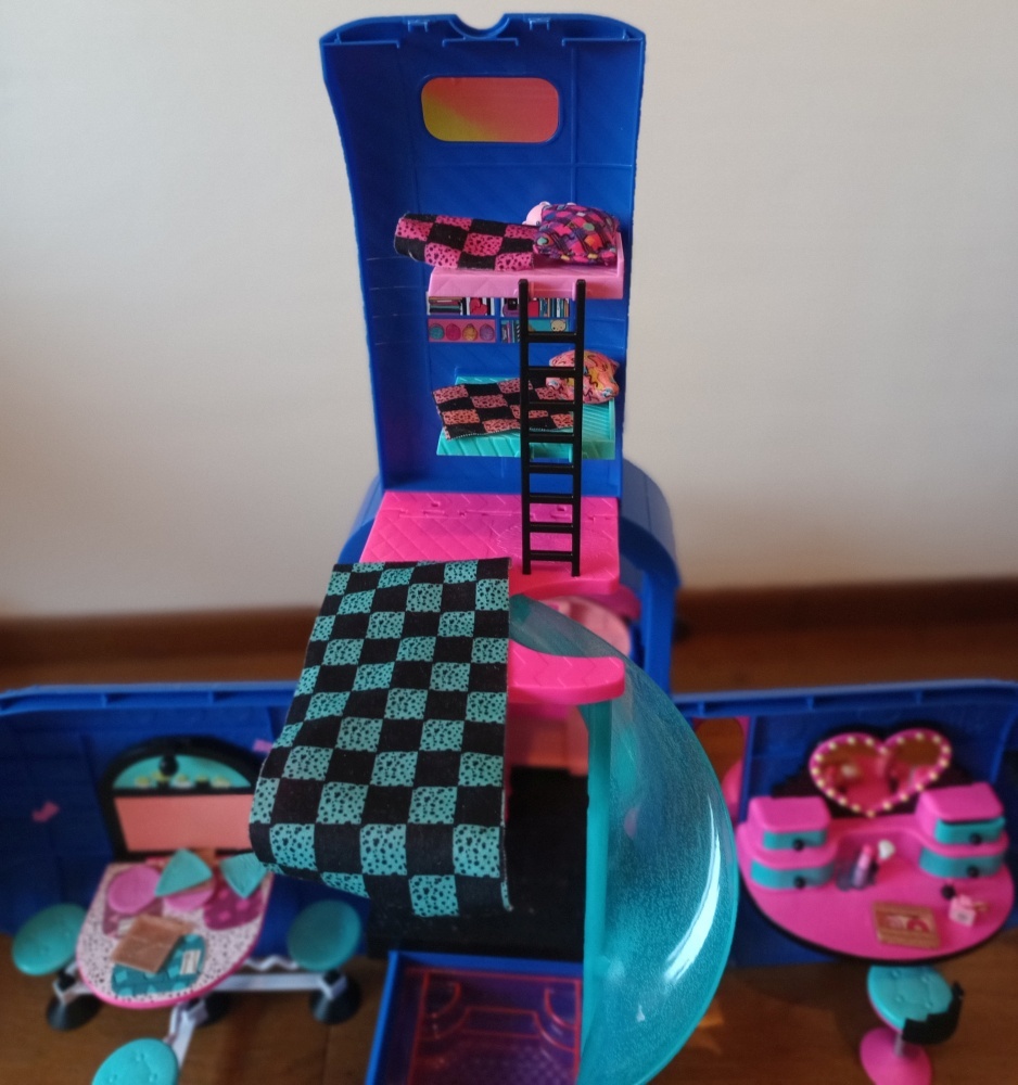 Fialový LOL karavan + 2 babiky - 6