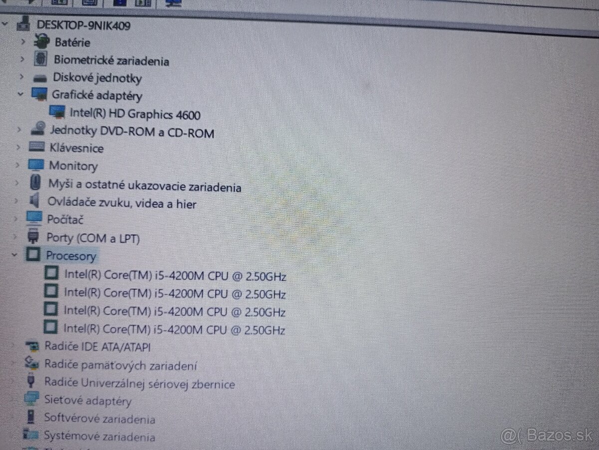 Hp probook 650 g1 + Intel core i5 + 8gb ram + RS232 + Win 10 - 6