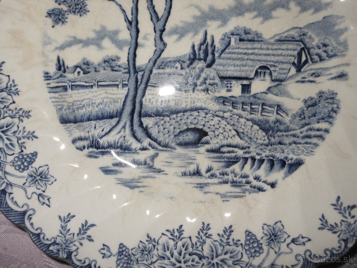 Anglicky porcelan -dezertne tanieriky - 6