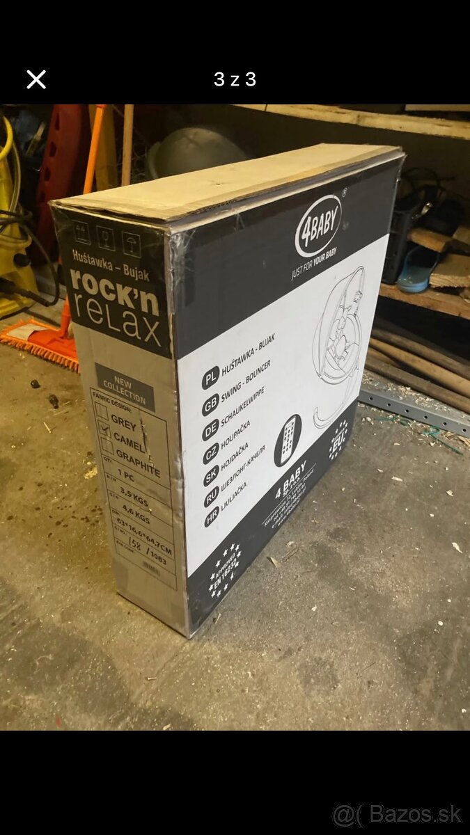 Elektricke lehatko / hojdačka, nova - 6