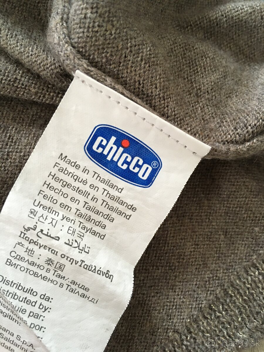 dievčenské úpletové šaty zn. Chicco - 6