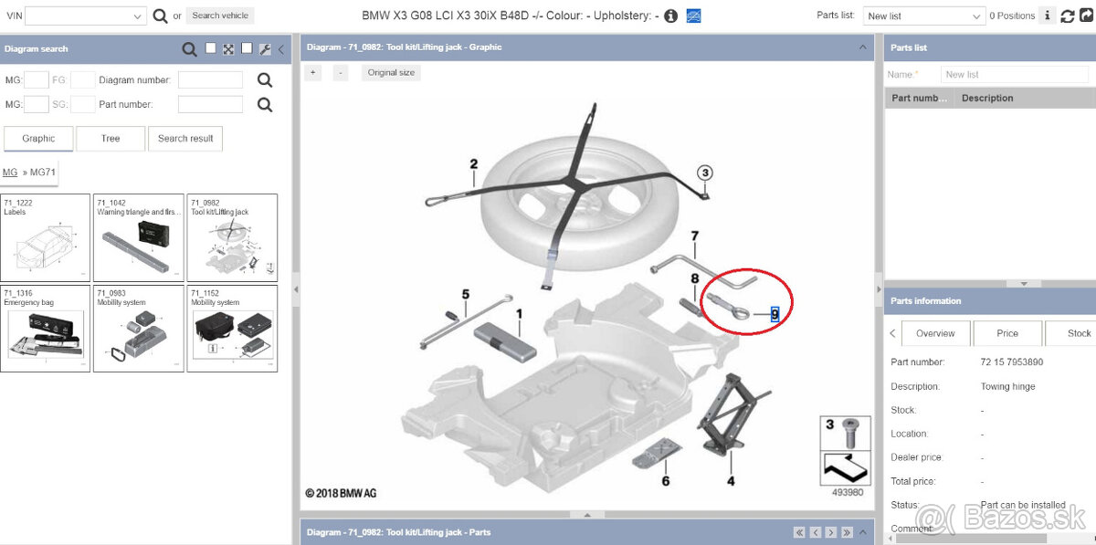 ťažné oko na BMW - 6