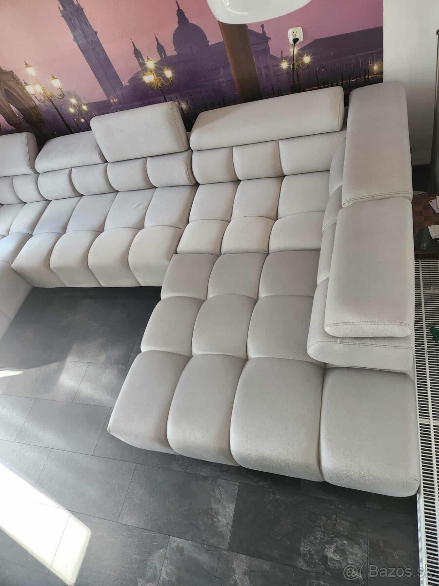 Nova sedačka moderná s elek. nastav. sedenim - 6