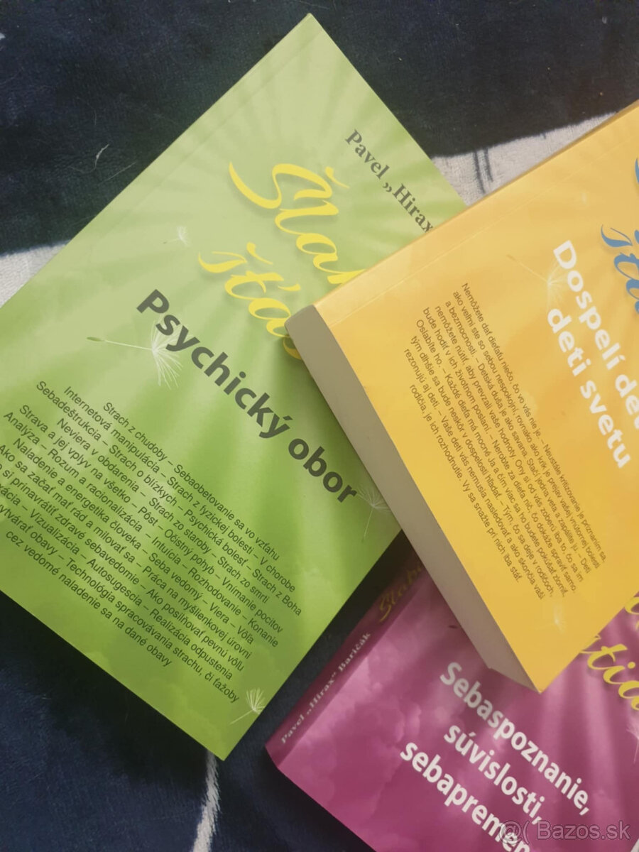 Pavel Hirax Baričák - Šlabikár šťastia 3 knihy, nove - 6