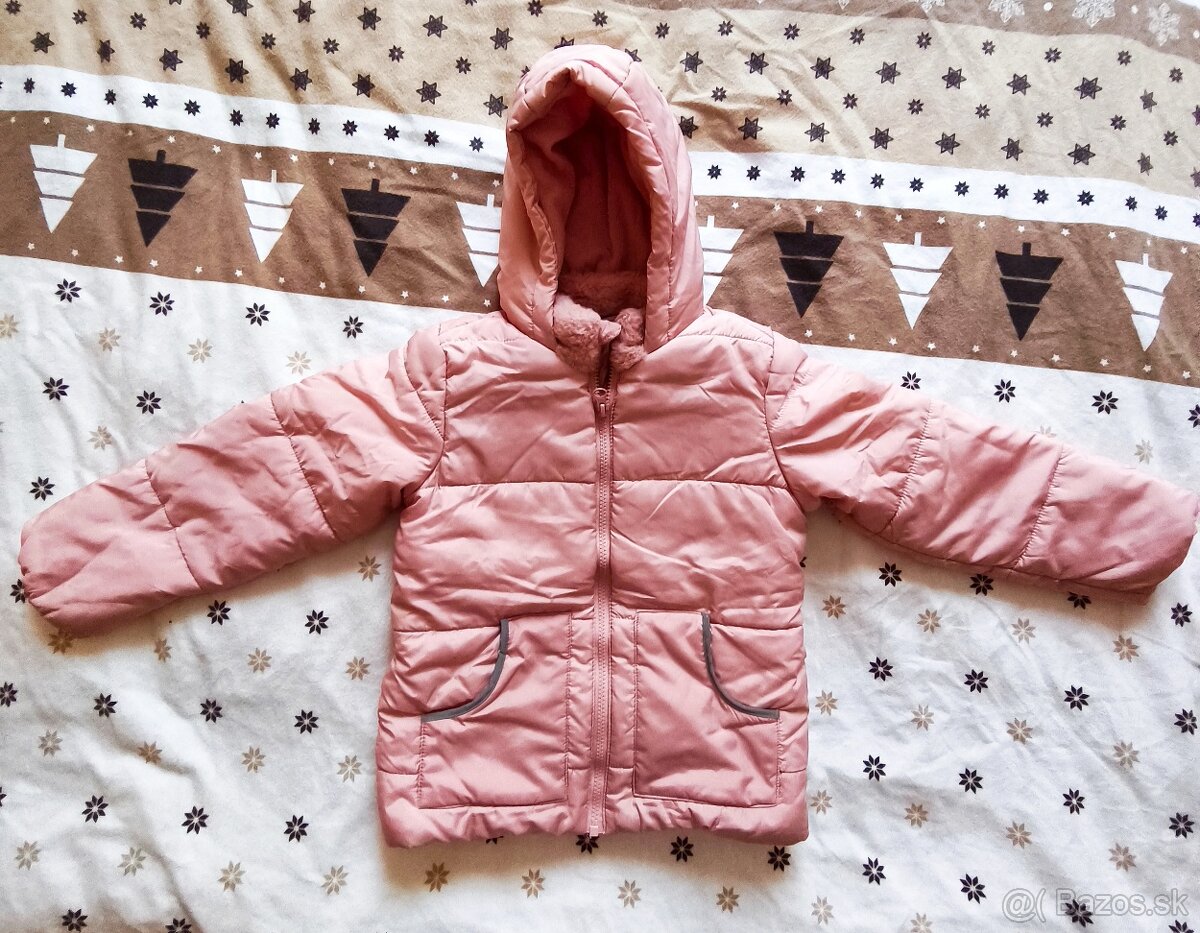 Dievčenske zimné bunday 110,116 a otepľovacky 116 - 6
