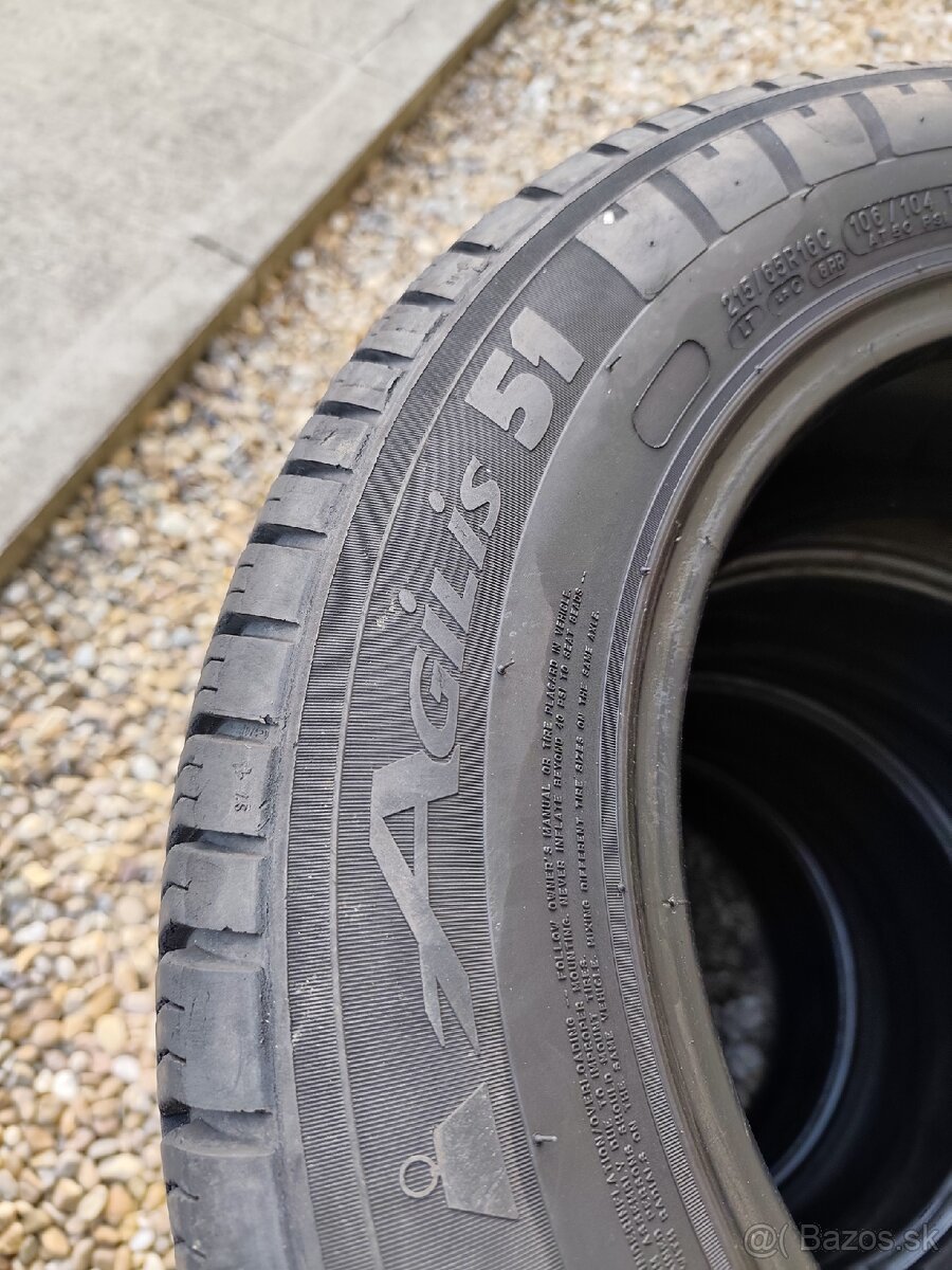 215/65R16C Michelin Agilis 51 DOT4318 - 6