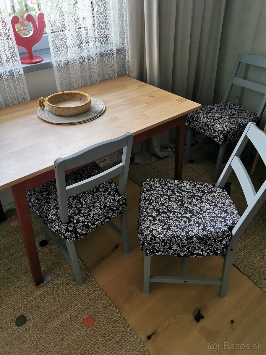 Predám 4 stoličky - IKEA HAUGA - 6