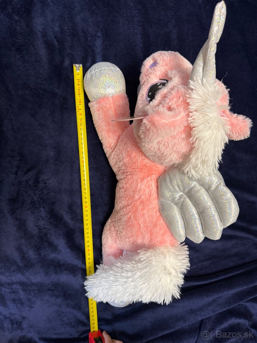 Jednorožec plyšová hračka 53cm dĺžka - 6