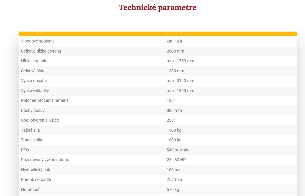 Predám podkop za traktor Jansen BHSM-175, lyžica 300 mm - 6