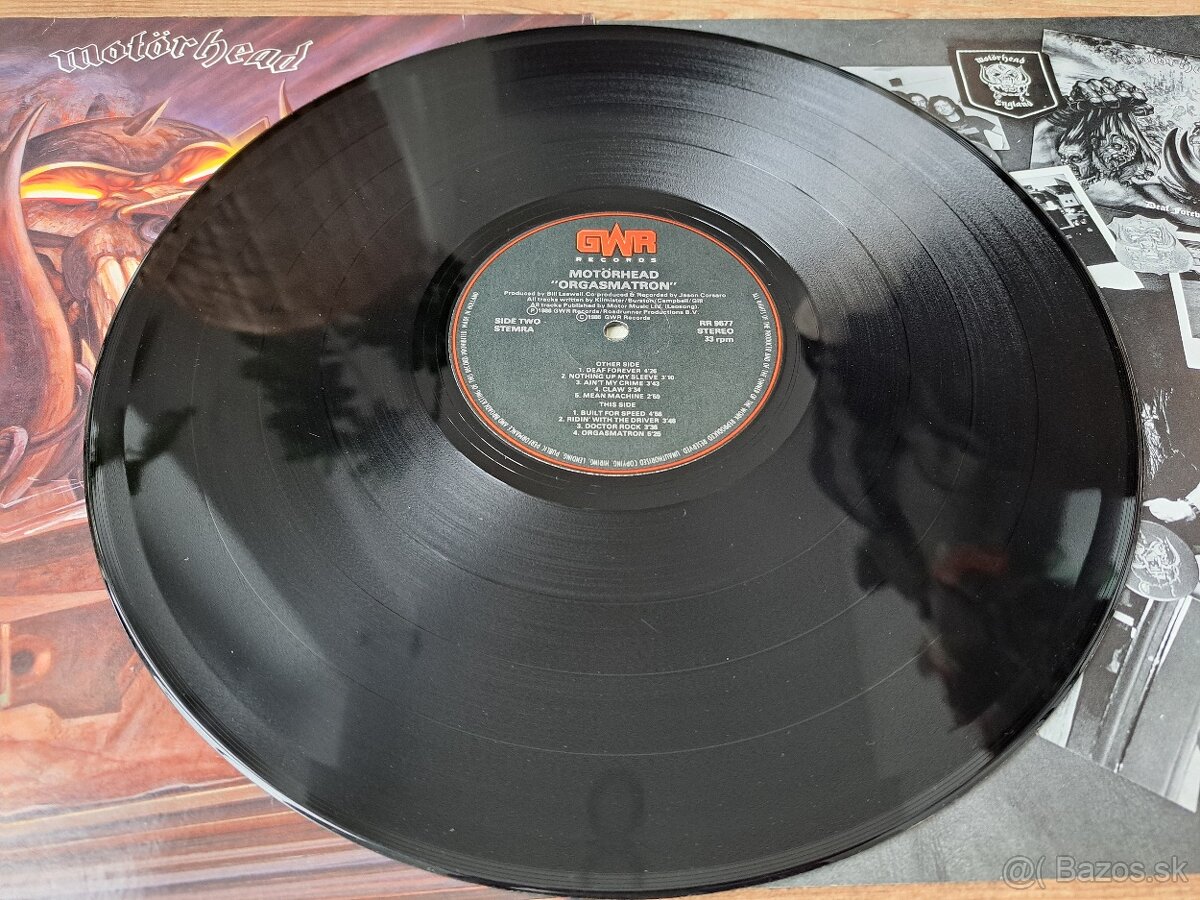 Lp MOTORHEAD - Orgasmatron - 6