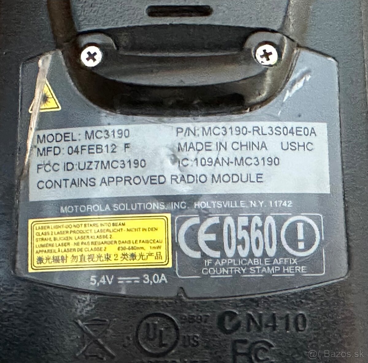 Motorola Symbol MC3190 zachovaly scanner SLEVA - 6