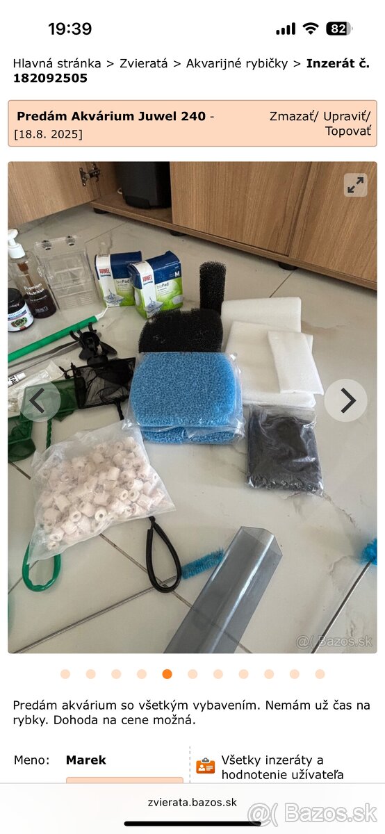 Predám akvárium Juwel 240l - 6