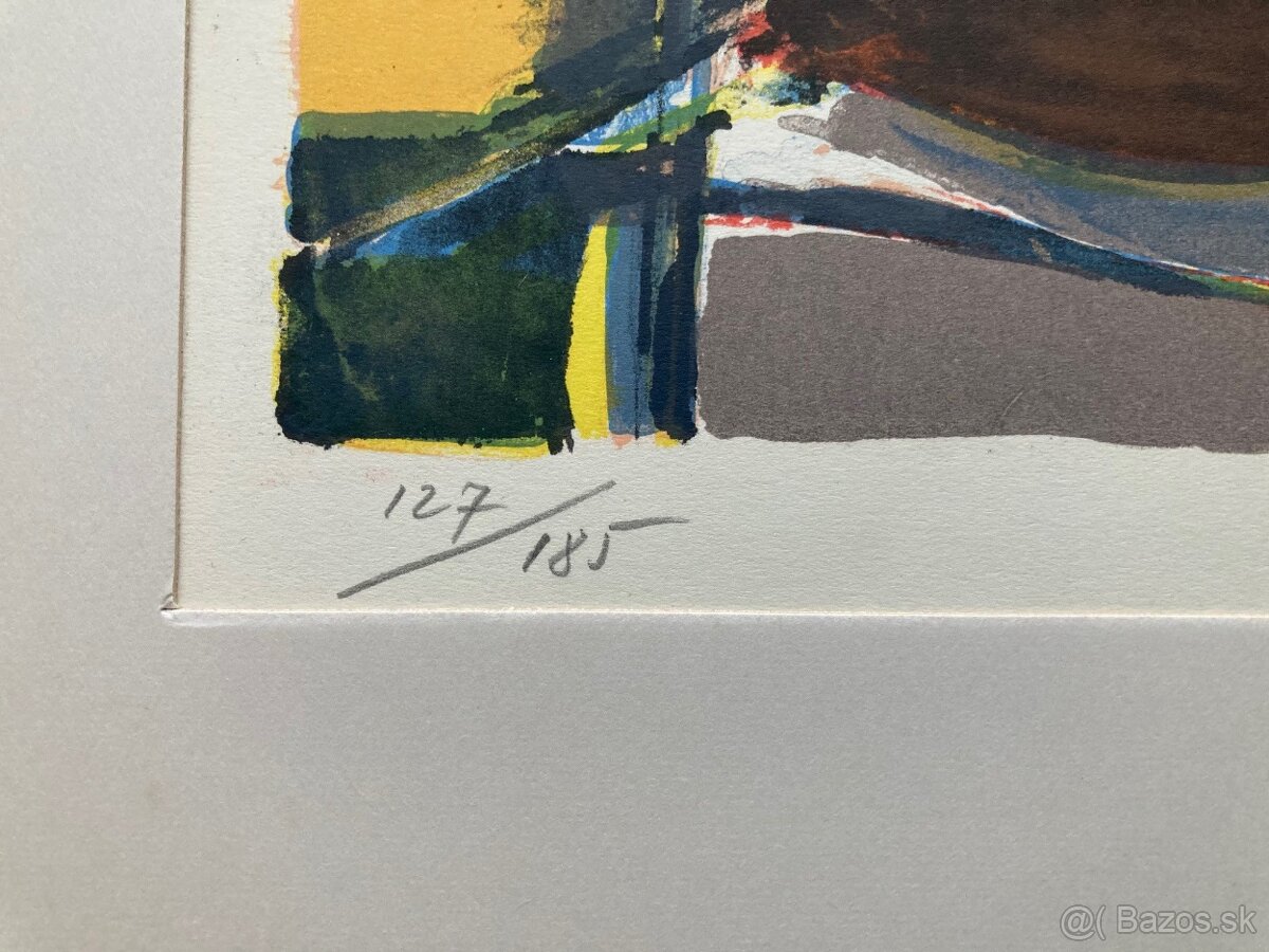 6 farebných litografií Endreho Nemesa, 1953 - 6