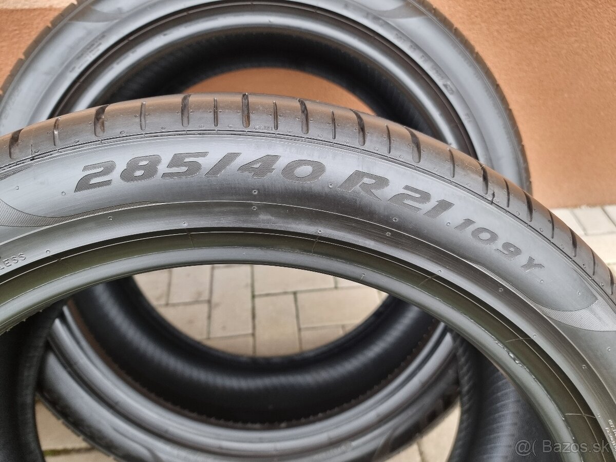 pneu 21" 285/40R21 PIRELLI letné 6mm DOT2023 - 6