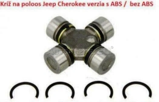 Jeep Cherokee Wrangler Commander Kríž uloženie Hardyspojka - 6