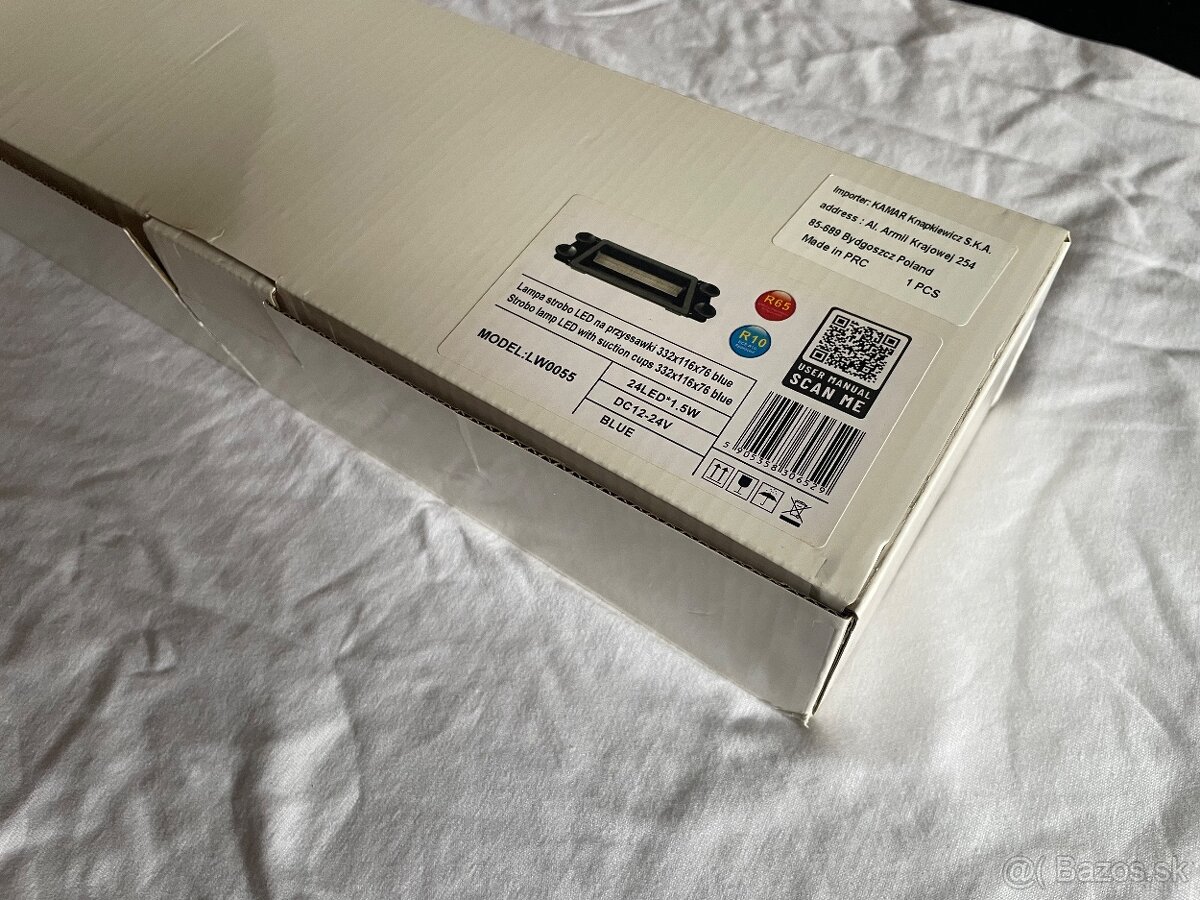 Modrý LED stroboskop - 6