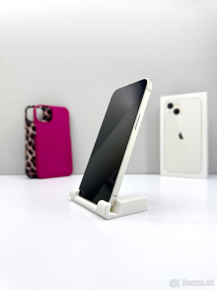 iPhone 13 128GB STARLIGHT TOP STAV 100% BATÉRIA - 6