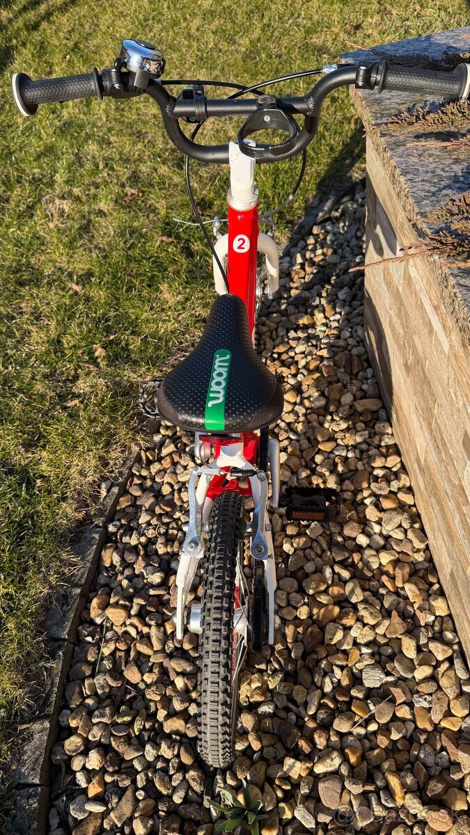 Bicykel Woom 2 cerveny - 6