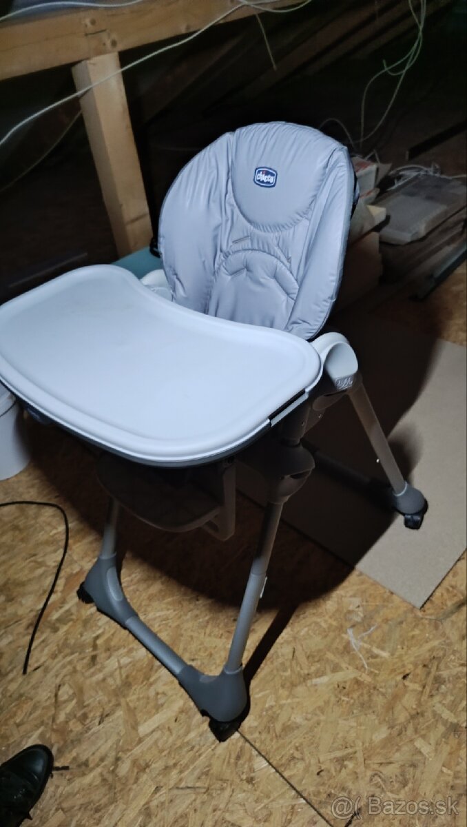 Jedálenská stolička chicco - 6