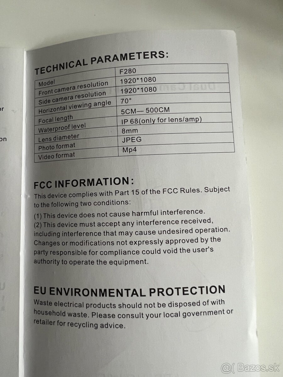 Dualna wifi endoskopicka kamera FHD 10m - 6