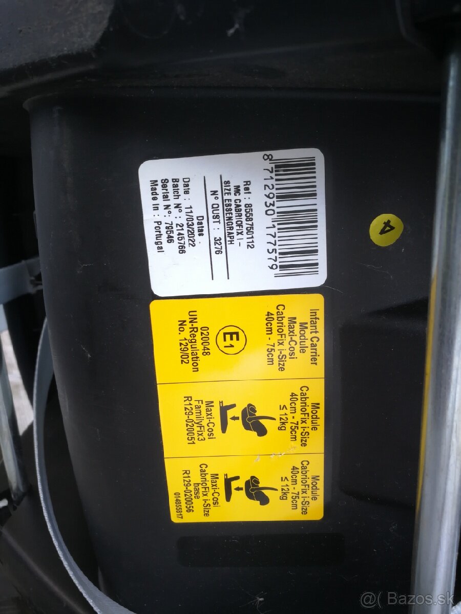 Detská autosedačka vajíčko - 6