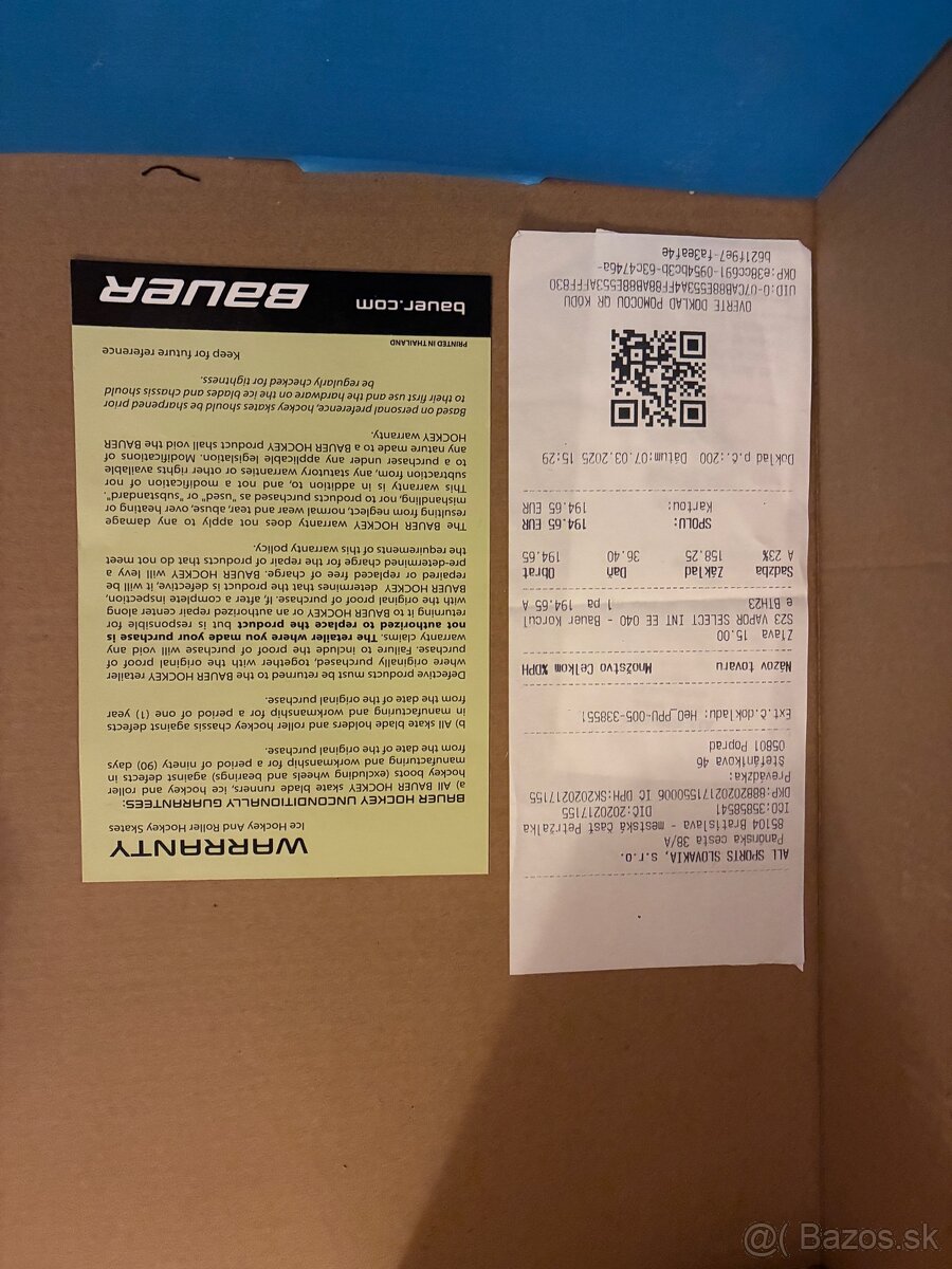 Bauer Vapor Select - 6