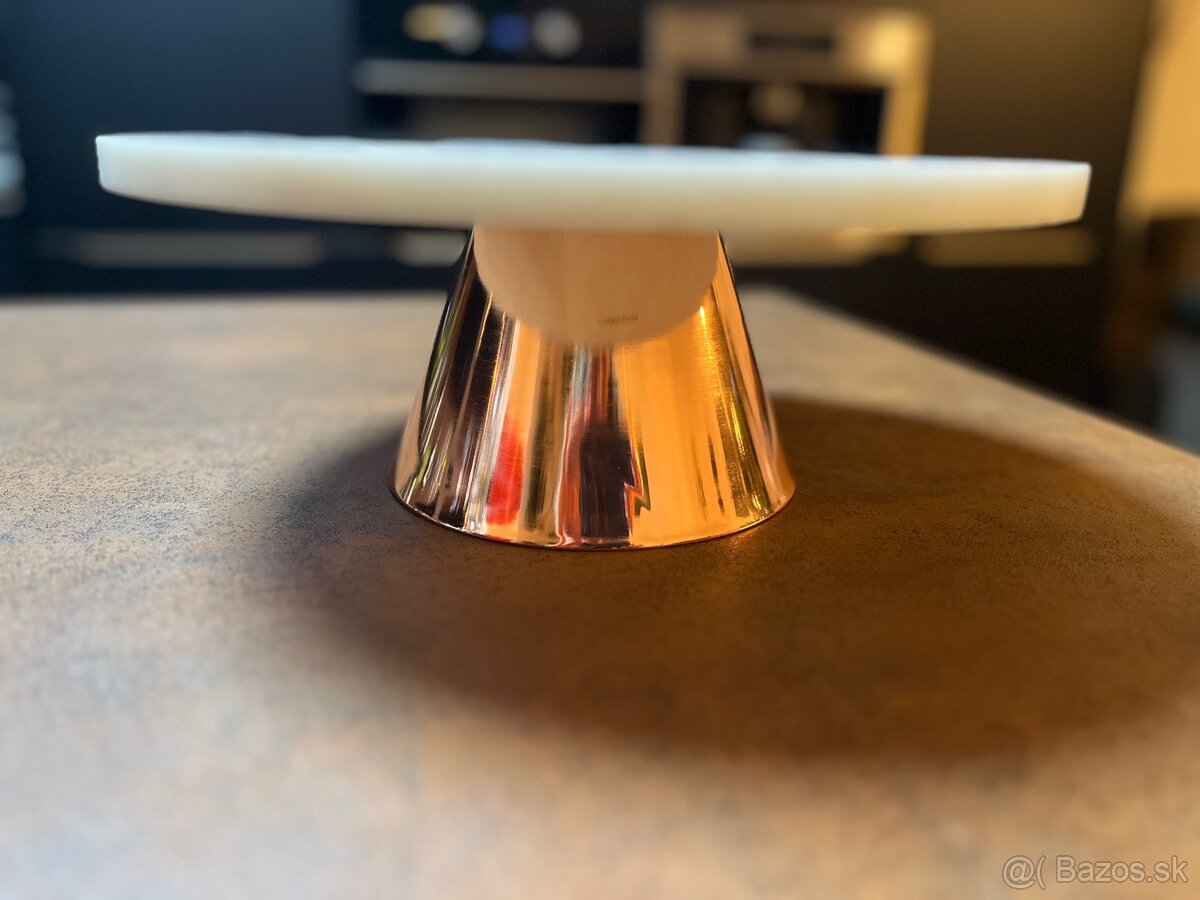 Servírovací podnos, stojan na tortu, nový - 6