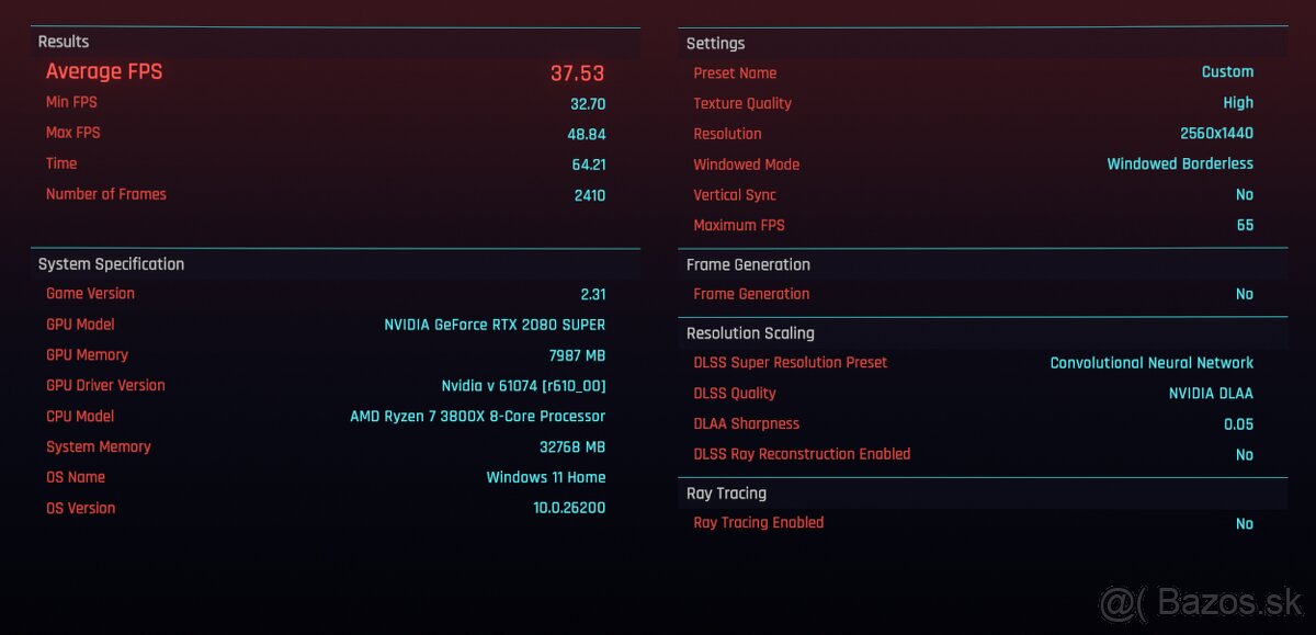RTX 2080 Super výkonovo = RTX 4060 - 6