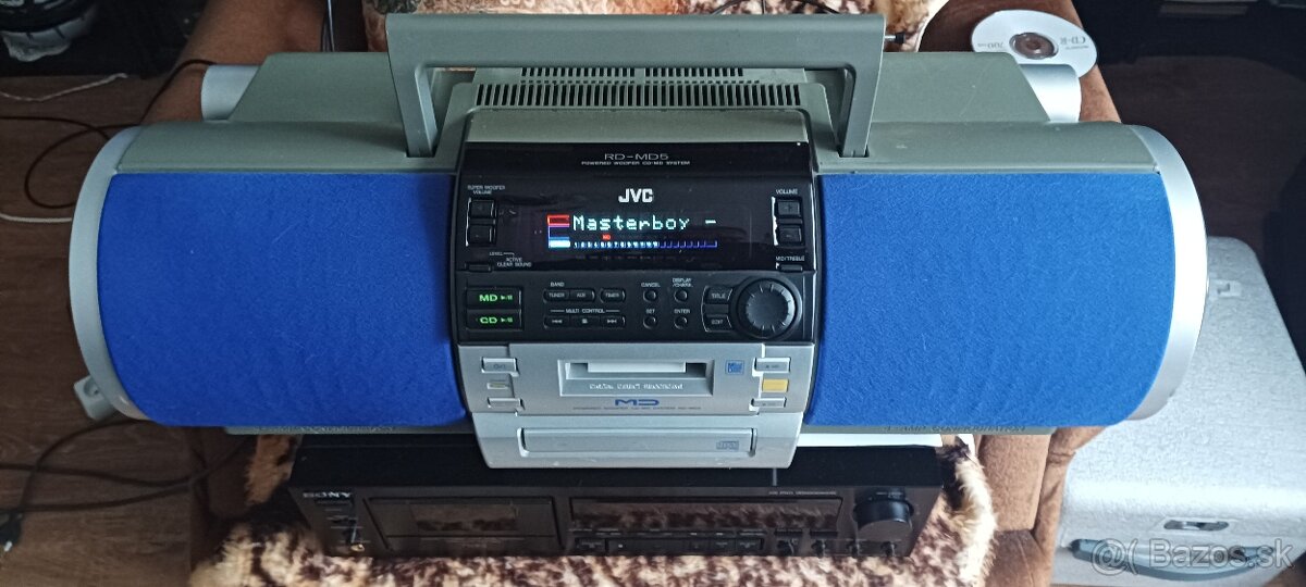 JVC CD-MD SYSTEM RD-MD5 - 6