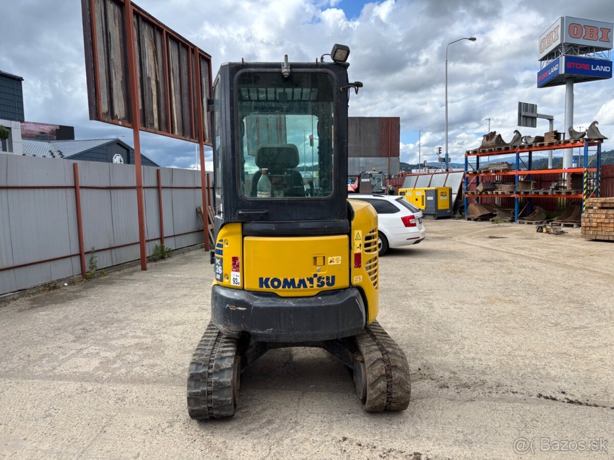 KOMATSU PC 26 MR - 3 - 6