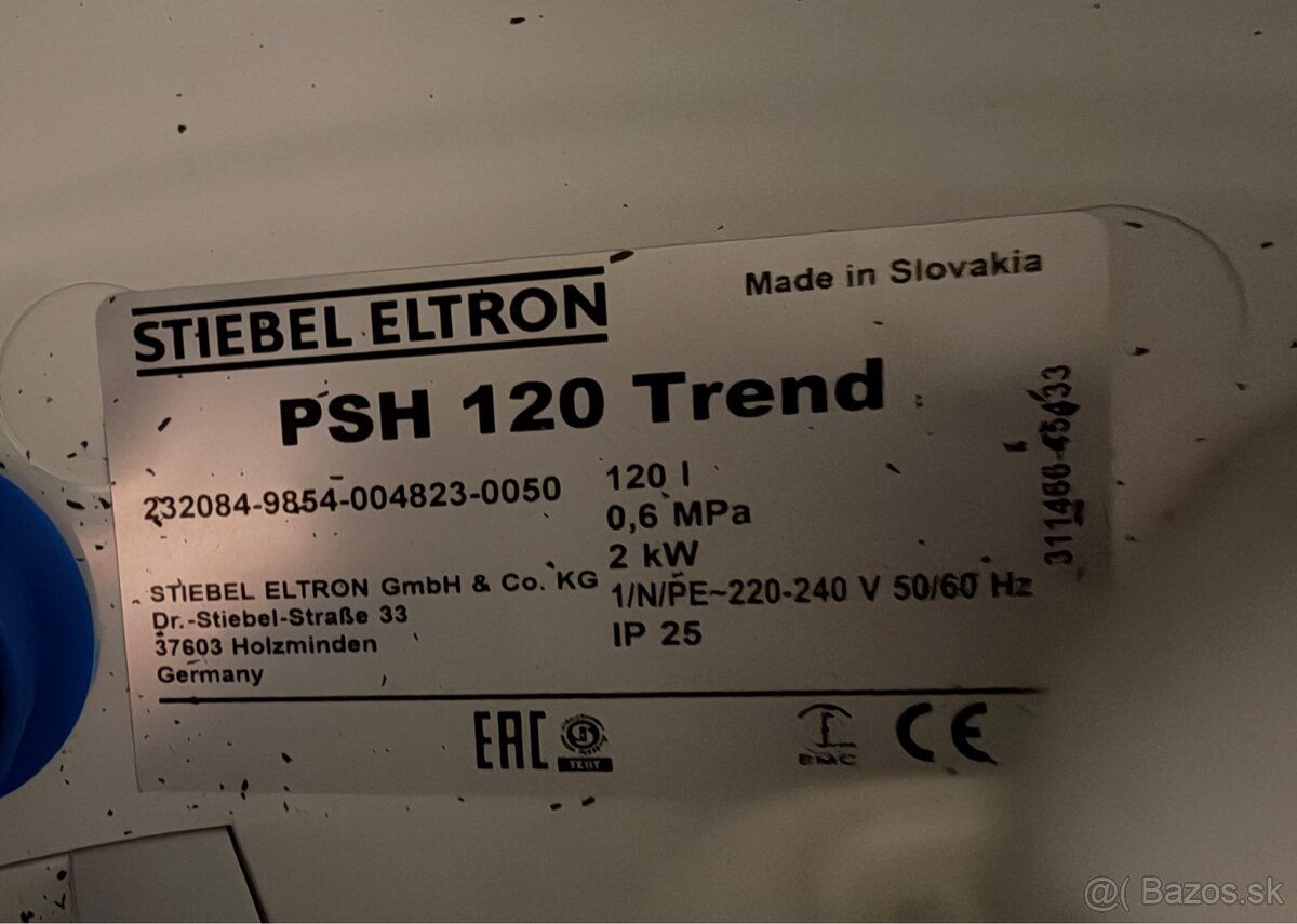 Bojler Stiebel Eltron 120l - 6
