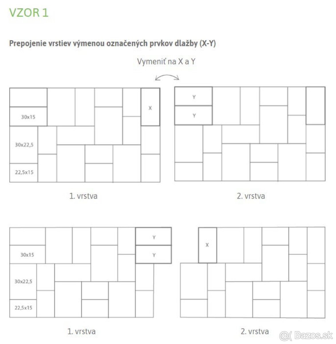 Zámková dlažba ABW Ekoline 6 Multiformát - 6