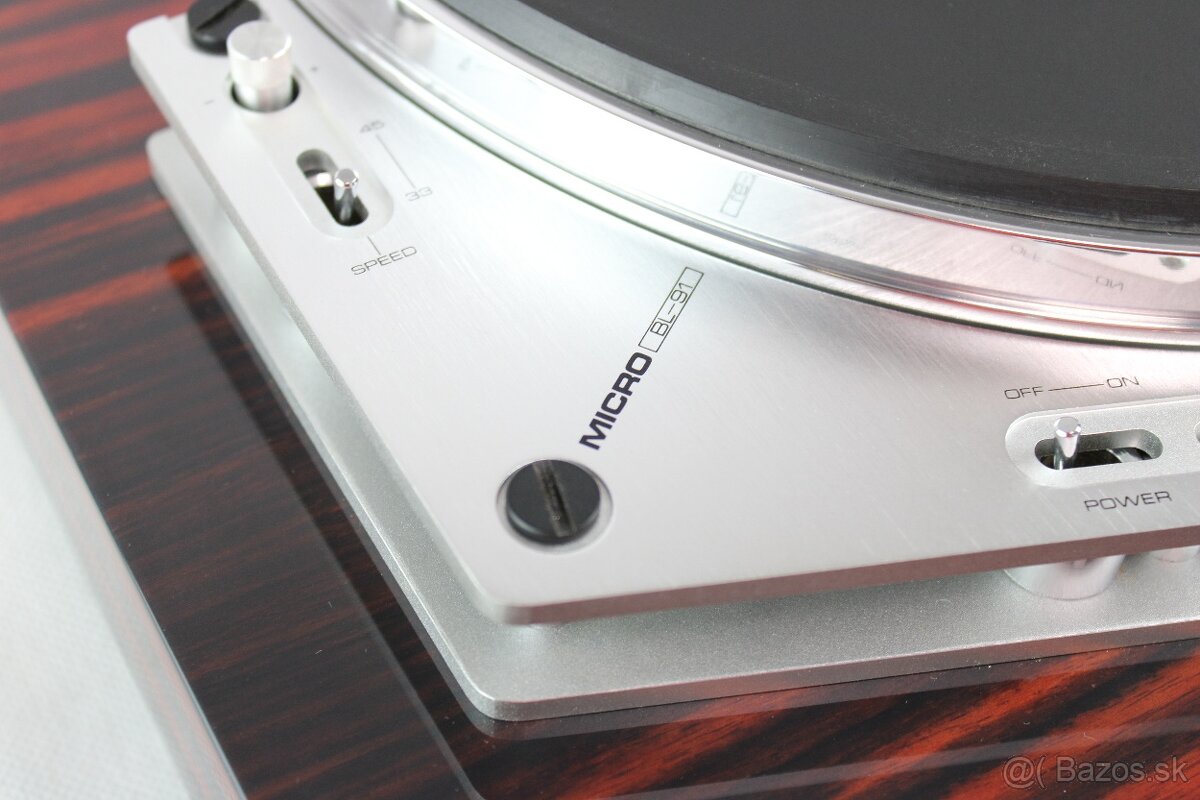 Gramofón MICRO SEIKI BL-91 + SAEC WE-308SX - 6