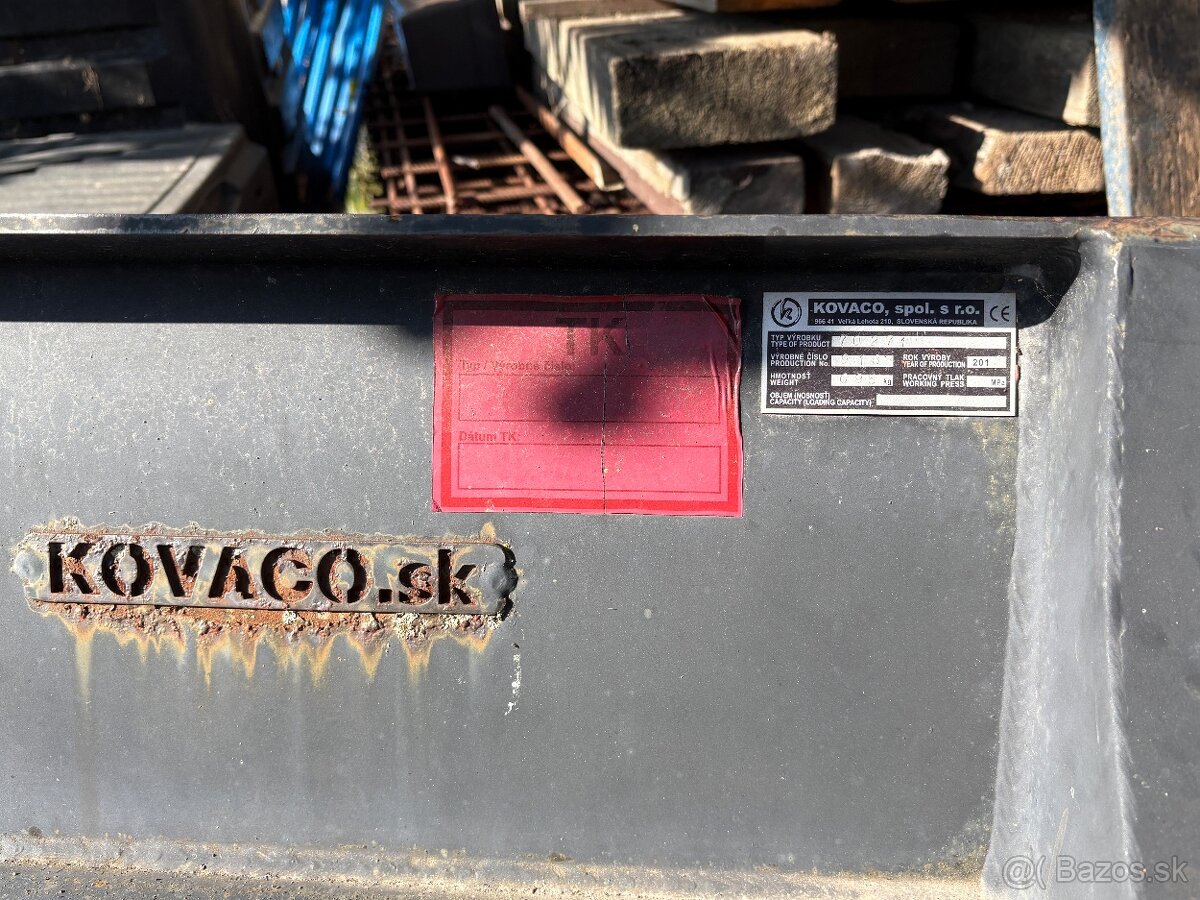 Predám radlicu na sneh na traktor bager - 6