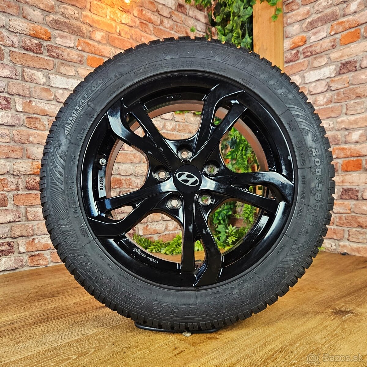 Alu R16 5x114 OEM HYUNDAI Elantra, Kia ceed +zimné 205/55R16 - 6