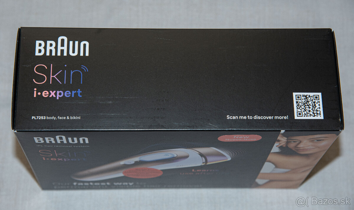 IPL epilátor BRAUN PL7253 - nový kus, záruka 2+3 roky - 6