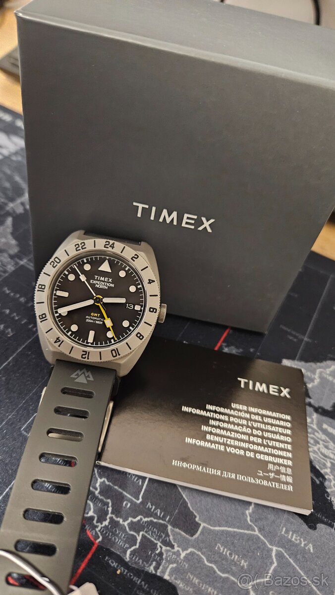 Timex north expedition gmt titan - 6