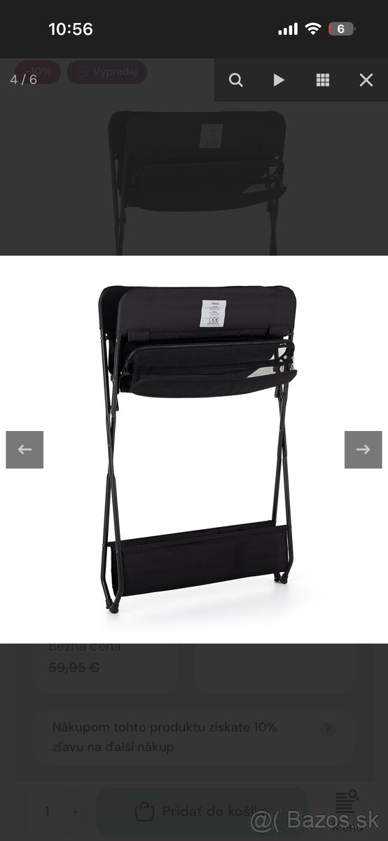 Feedo. Prebaľovací pult Black - 6