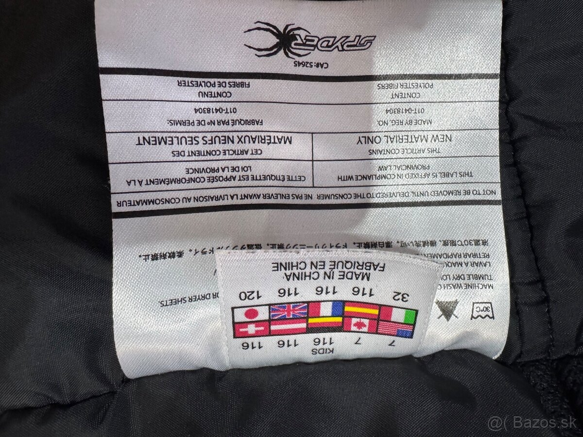 Lyziarky set SPYDER, detska, pre 7-9rokov - 6