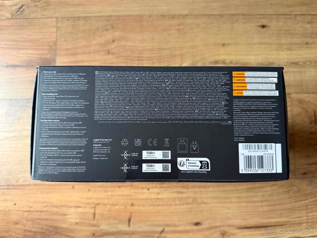 Logitech ASTRO A50 (Gen 5) LIGHTSPEED Wireless, NOVÉ - 6