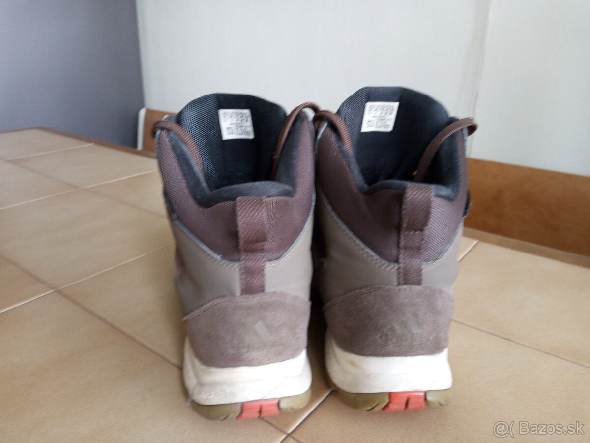 Panska zimna kozena sportova obuv ADIDAS. - 6