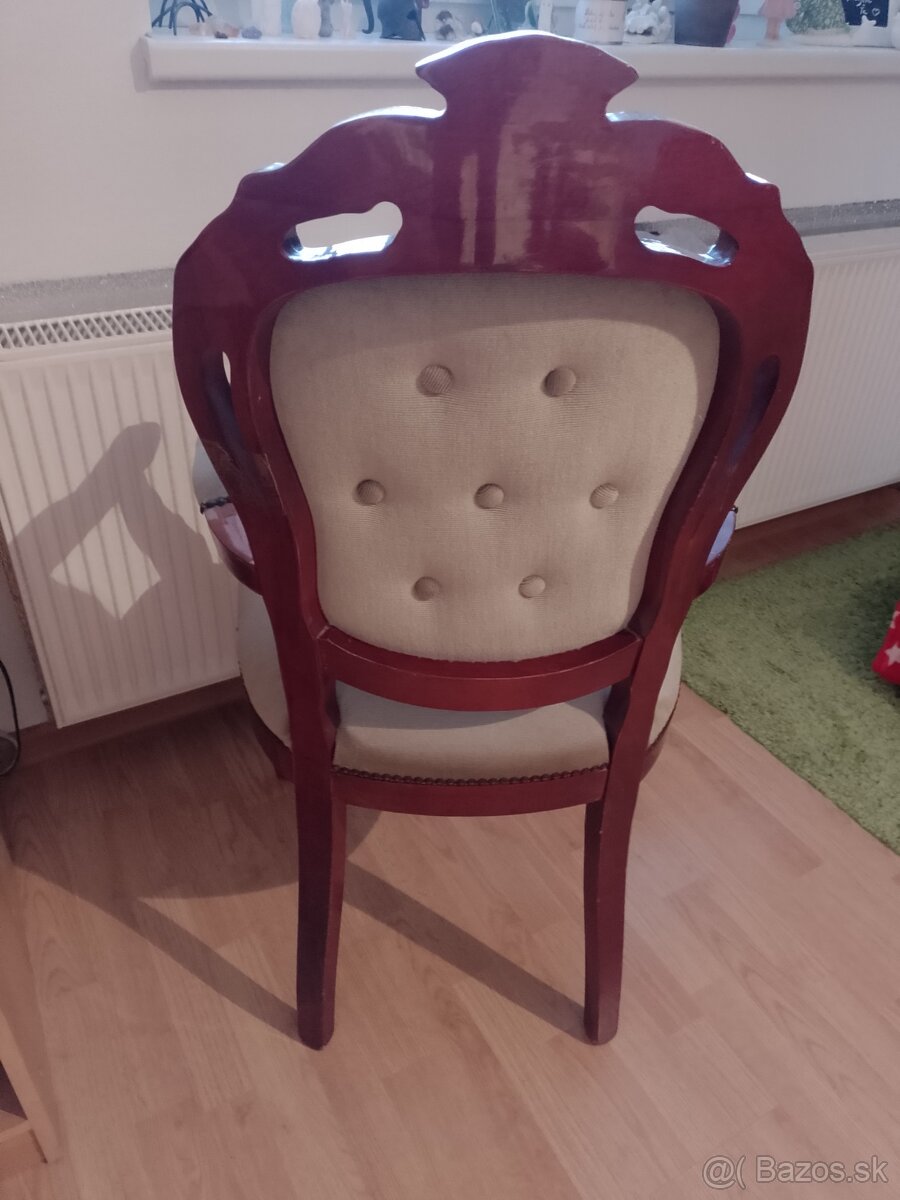 Predám Zámocké kreslá/stoličky - 6